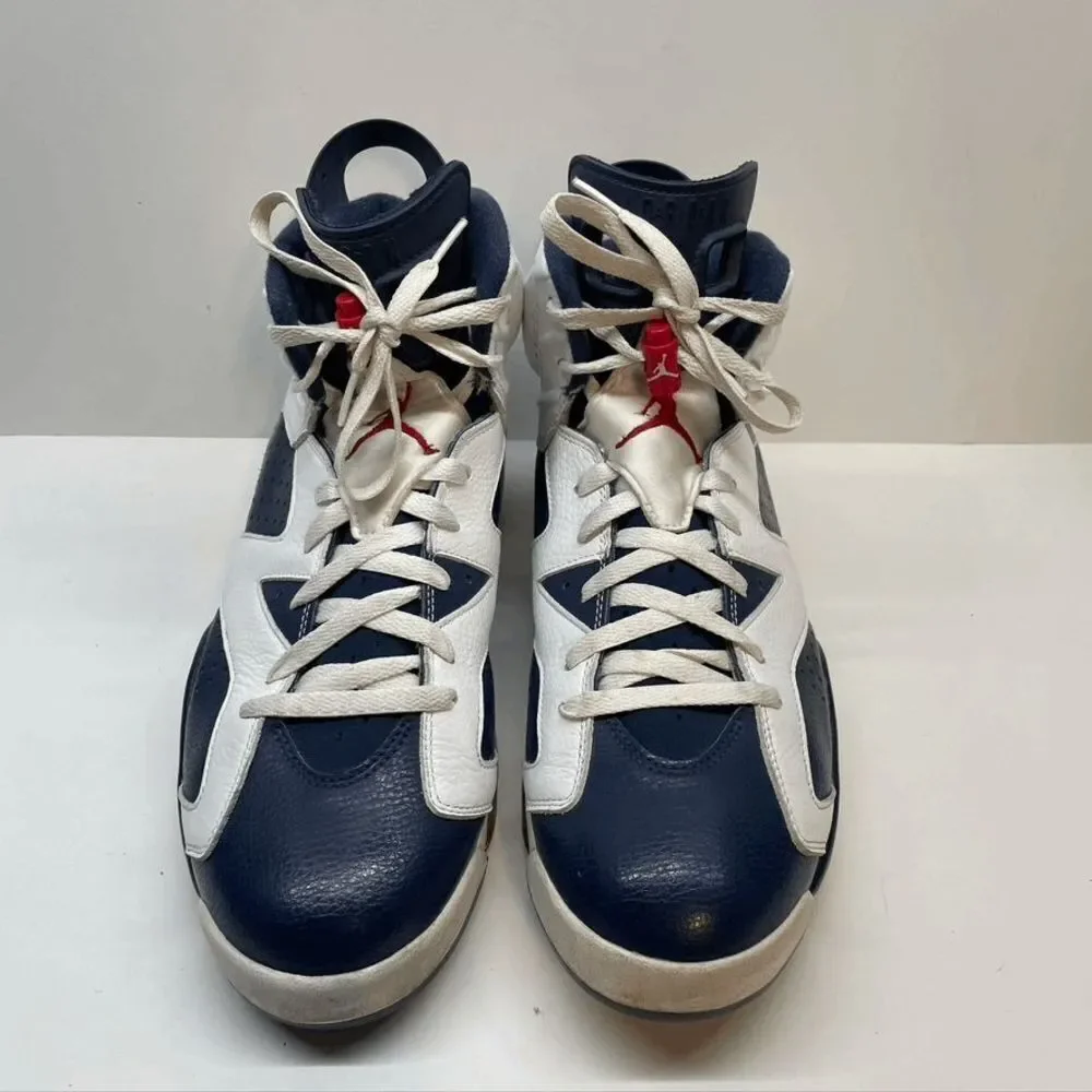 Size 13 - Jordan 6 Retro‎ Olympic 2012 NO INSOLES NO BOX